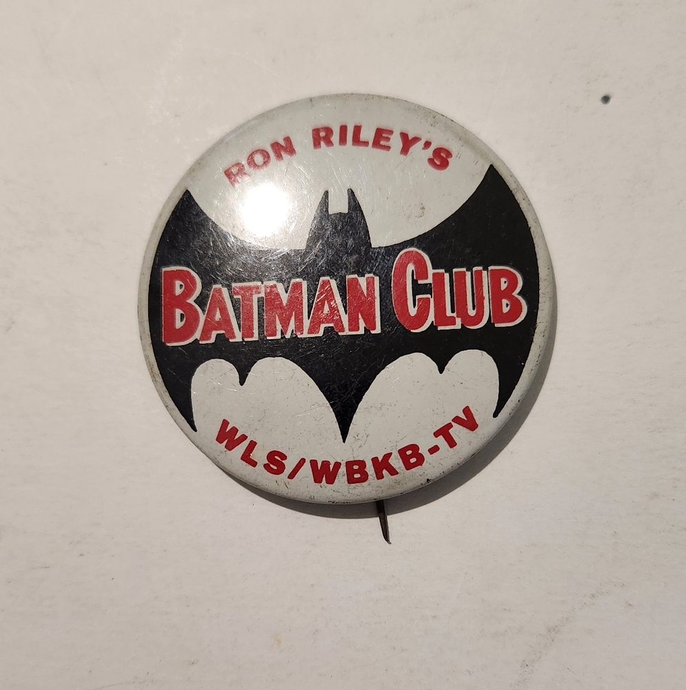 Vintage Batman Club Pin